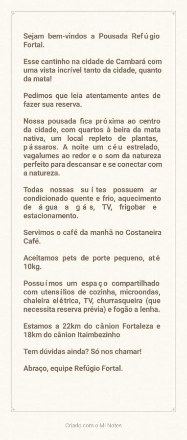 Refugio Fortal Cambará 외부 사진